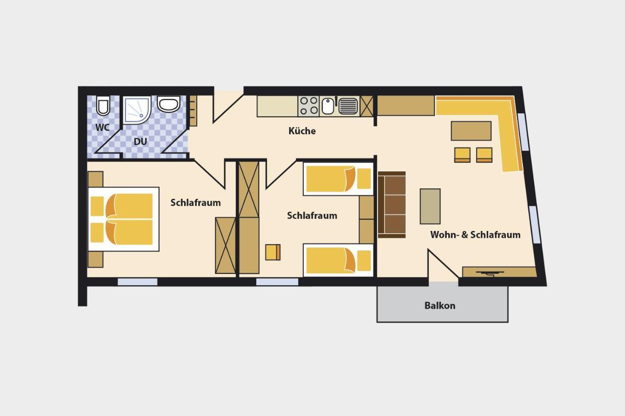 Appartements Sailer Prutz Bagian luar foto